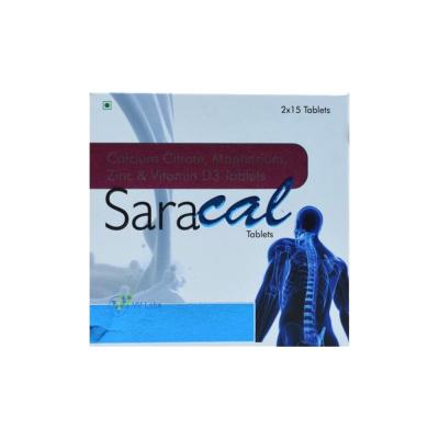 Vitamins & Supplements, SARACAL TABS 30'S